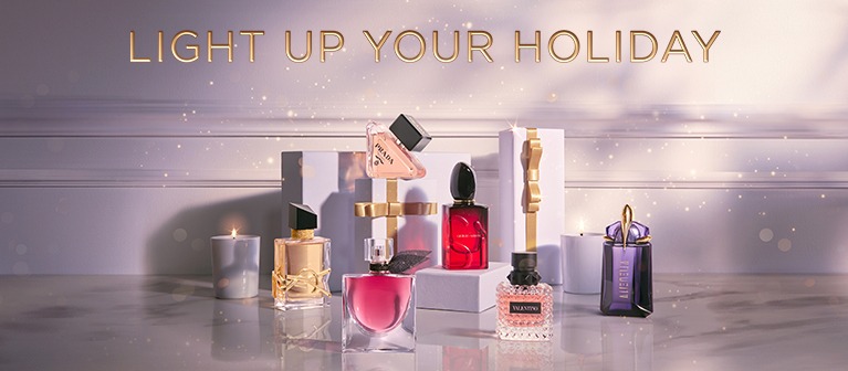 Stralende kerst met luxe parfums