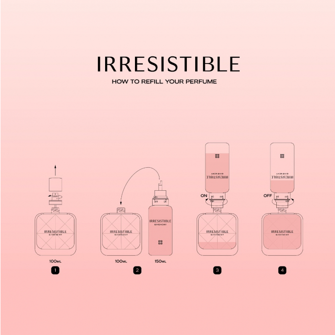 Givenchy Irresistible - Eau de Parfum Refill Bottle 150 ml