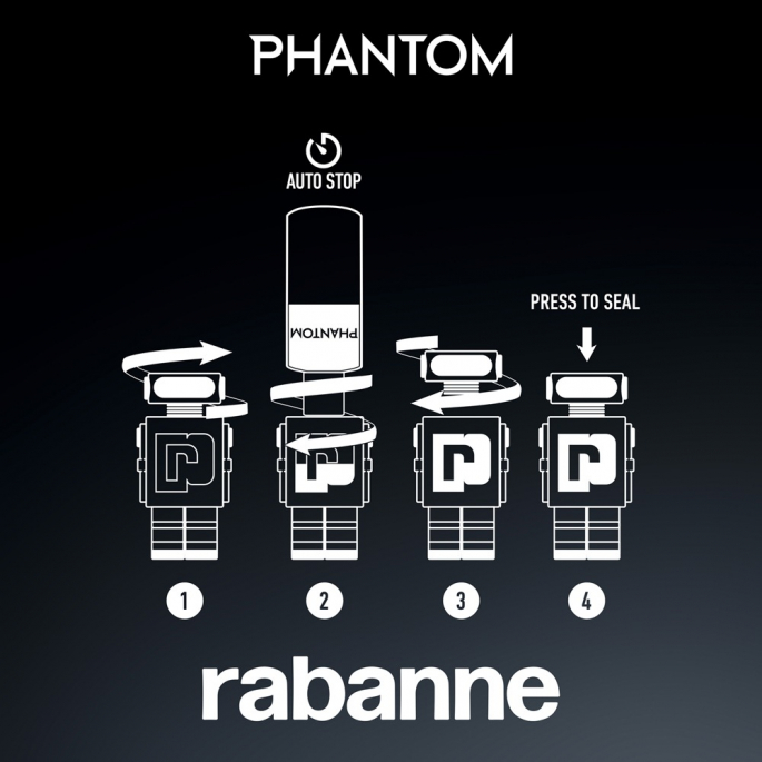 Rabanne Phantom - Eau de Toilette Refill Bottle 200 ml