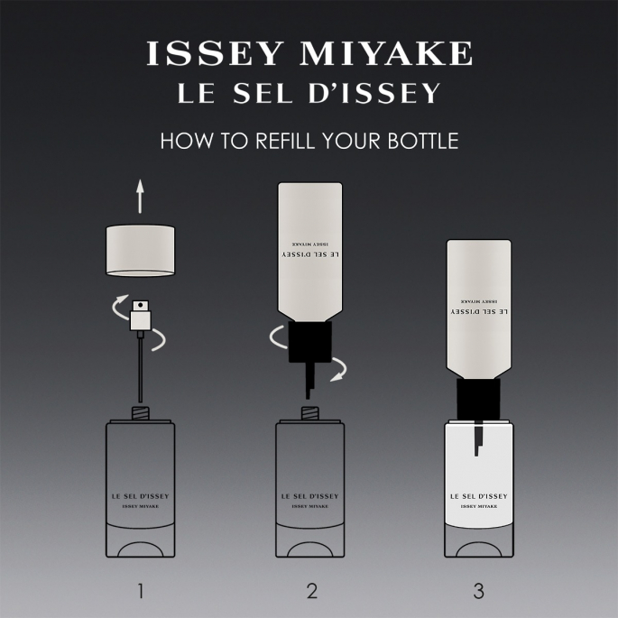 Issey Miyake Le Sel D'Issey - Eau de Toilette Refill Bottle 150 ml