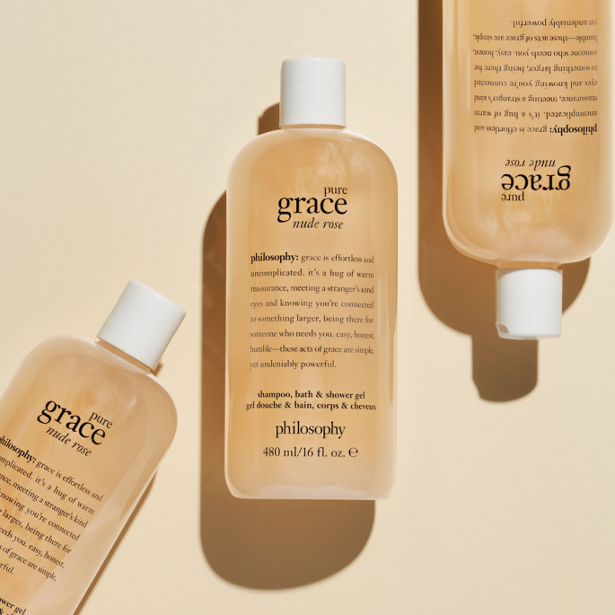 Philosophy Pure Grace Nude Rose - Shampoo, Bath & Shower Gel 480ml
