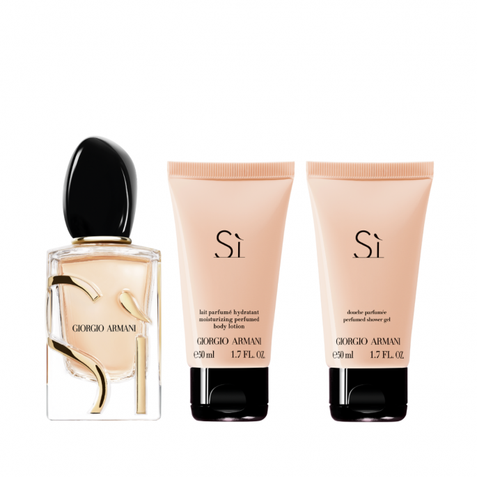 Armani Si - Eau de Parfum 50ml + Shower Gel 50ml + Body Lotion 50ml