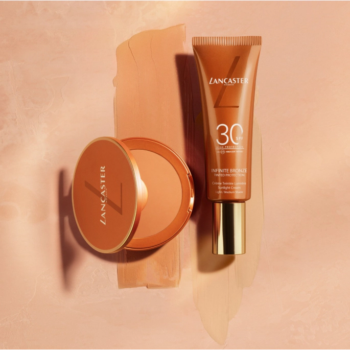 Lancaster Infinite Bronze - Tinted Protection Sunlight Compact Cream SPF50 9g