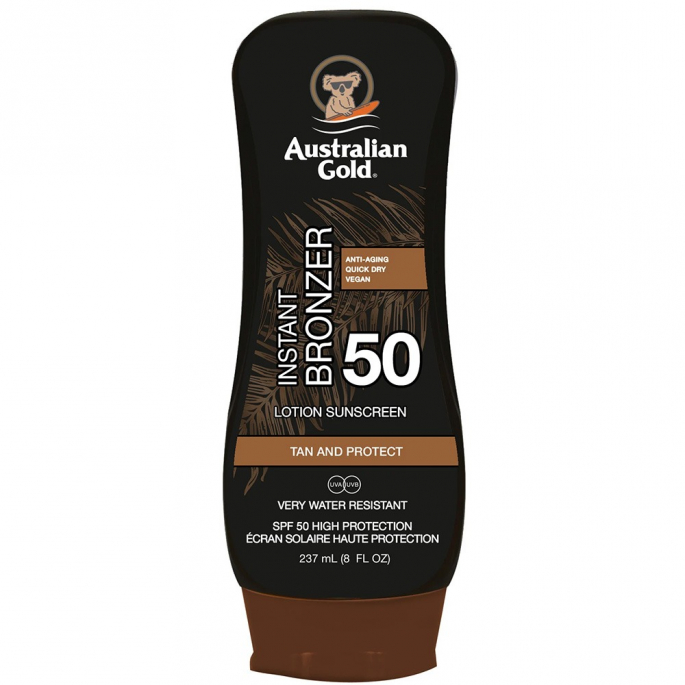 Australian Gold Lotion Sunscreen With Instant Bronzer - SPF 50 237ml