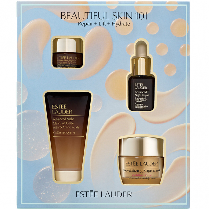 Estée Lauder Advanced Night Repair - Synchronized Multi-Recovery Complex 7ml + Eye Gel Cream 5ml + Supreme+ Cream 15ml + Cleansing Gelée 30ml