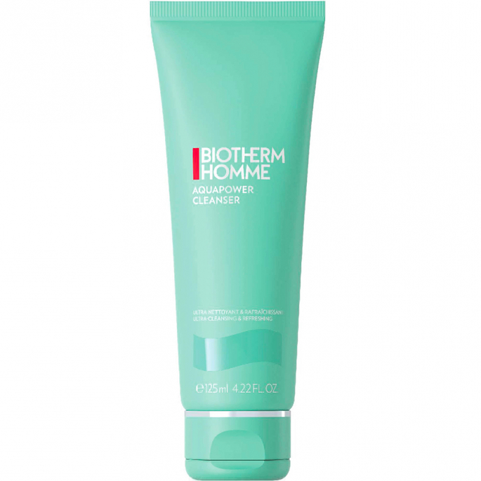 Biotherm Homme Aquapower Cleanser - Ultra-Cleansing & Refreshing 125ml