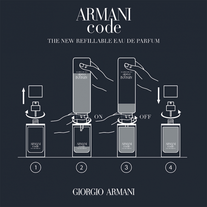 Armani Code - Eau de Parfum Refill Bottle 150 ml