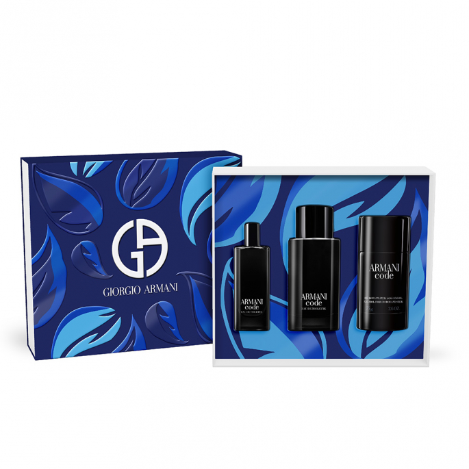 Armani Code - Eau de Toilette 75ml + Eau de Toilette Travel Spray 15ml + Deodorant Stick 75ml