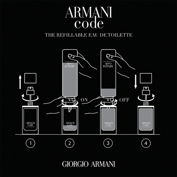 Armani Code - Refill Bottle Eau de Toilette 150 ml