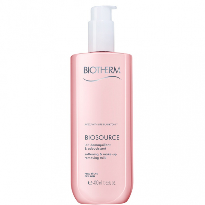 Biotherm Biosource - Softening & Make-up Removing Milk Dry Skin 400ml