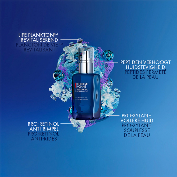 Biotherm Homme Force Supreme Blue Serum LP-XR - Anti-Wrinkles & Firming 60ml