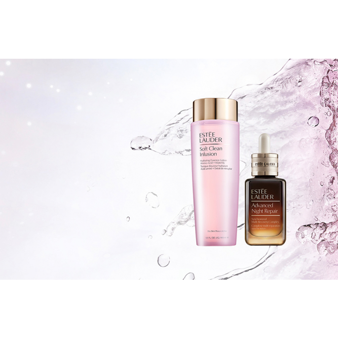 Estée Lauder Soft Clean Infusion - Hydrating Essence Lotion Amino Acid + Waterlily 400 ml