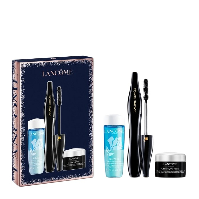 Lancôme Hypnôse - Volume Mascara 01 Noir Hypnotic 6.2ml + Bi-Facil Make-Up Remover 30ml + Génifique Eye Cream 5ml