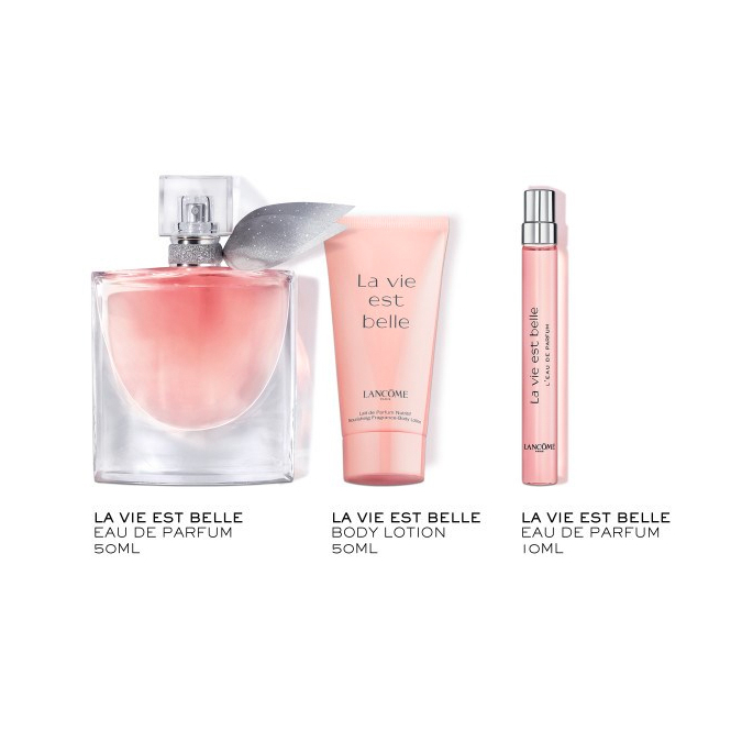 Lancôme La Vie Est Belle - Eau de Parfum 50ml + Body Lotion 50ml + Travel Spray 10ml OP=OP