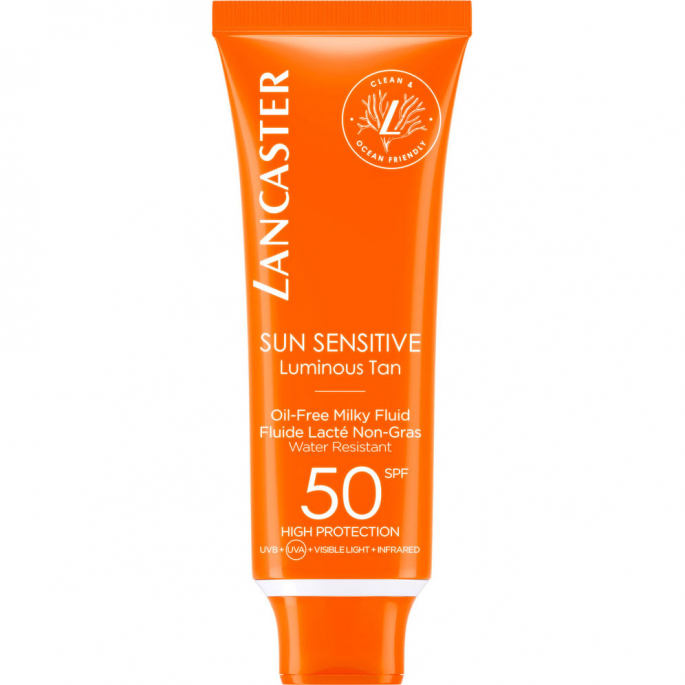 Lancaster Sun Sensitive Luminous Tan - Oil-Free Milky Fluid SPF50 50ml