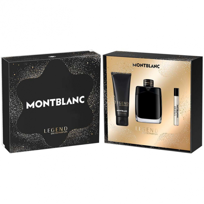 Montblanc Legend - Eau de Parfum 100ml + Travel Spray 7.5ml + Shower Gel 100ml