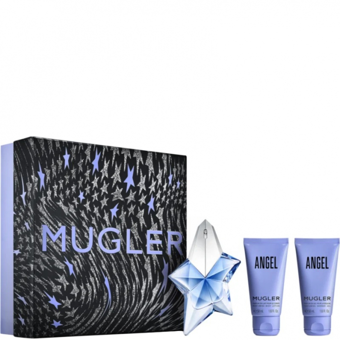 MUGLER Angel - Eau de Parfum 25ml + Body Lotion 50ml + Shower Gel 50ml