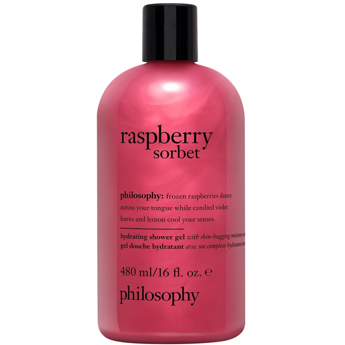 Philosophy Raspberry Sorbet - Shampoo, Shower Gel & Bubble Bath 480ml