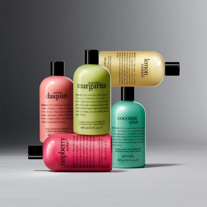 Philosophy Melon Daiquiri - Shampoo, Shower Gel & Bubble Bath 480ml