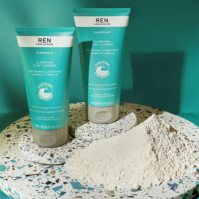 REN Clearcalm - Clarifying Clay Cleanser 150 ml