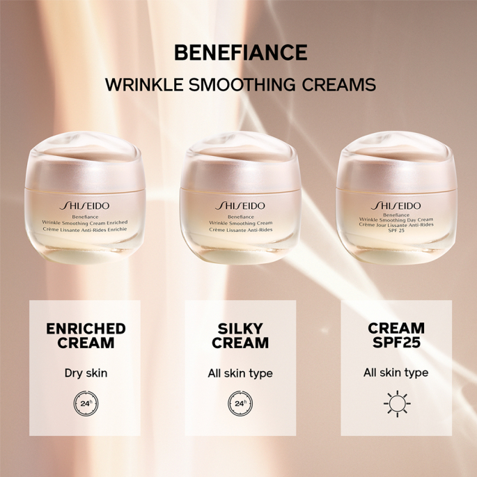 Shiseido Benefiance Wrinkle Smoothing - Cream Enriched 50 ml