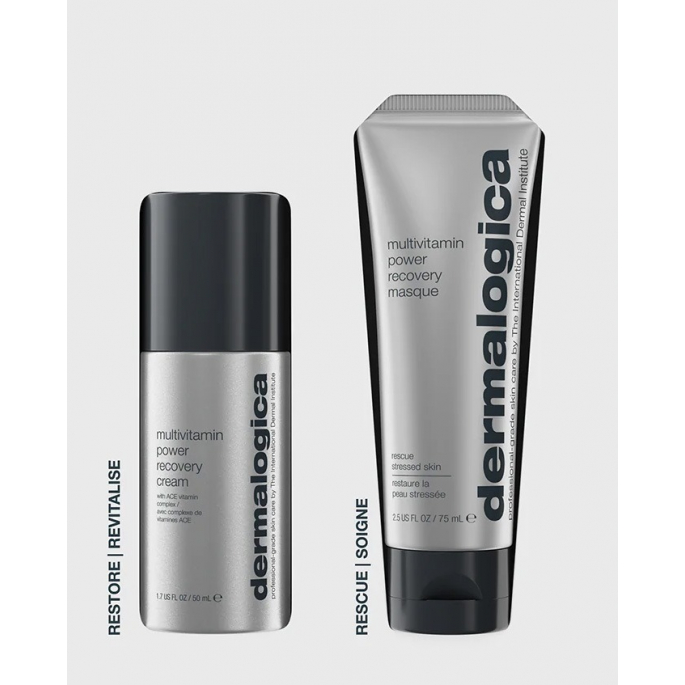 Dermalogica Multivitamin Power - Recovery Cream 50ml + Recovery Masque 75ml