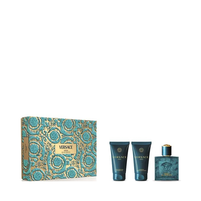 Versace Eros - Eau de Toilette 50ml + Shower Gel 50ml + After Shave Balm 50ml