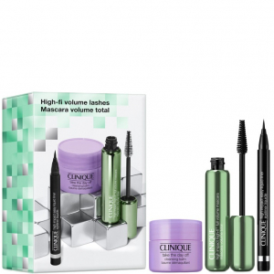 Clinique High Impact - High-Fi Mascara Intense Black 10ml + Take The Day Off Cleansing Balm 15ml + Easy Liquid Liner Black 0.34g