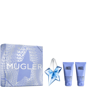 MUGLER Angel - Eau de Parfum (Refillable) 25ml + Body Lotion 50ml + Shower Gel 50ml