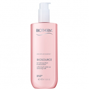 Biotherm Biosource - Softening & Make-up Removing Milk Dry Skin 400ml