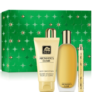 Clinique Aromatics Elixir - Parfum Spray 100ml + Parfum Travel Spray 10ml + Body Smoother 75ml