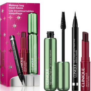 Clinique High Impact - High-Fi Mascara Intense Black 10ml + Easy Liquid Liner Black 0.34g + Almost Lipstick Black Honey 1.2g
