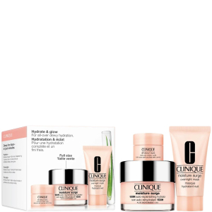 Clinique Moisture Surge - 100H Auto-Replenishing Hydrator 50ml + Overnight Mask 30ml + All About Eyes 5ml (OP=OP)