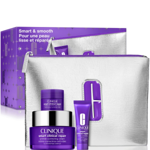Clinique Smart & Smooth - Smart Clinical Repair Wrinkle Correcting Cream 50ml + Serum 10ml + Wrinkle Correcting Eye Cream 5ml