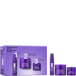 Clinique Anti-Aging Routine Mini Kit - Smart Clinical Repair Wrinkle Correcting Serum 10ml + Wrinkle Correcting Cream 15ml + Eye Cream 5 ml