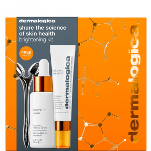Dermalogica Brightening Kit - BioLumin-C Serum 30ml + BioLumin-C Eye Serum 15ml + Skin Roller