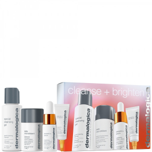 Dermalogica Cleanse + Brighten - Special Cleansing Gel 50ml + Daily Microfoliant 13g + BioLumin-C Serum 12ml + BioLumin-C Eye Serum 6ml