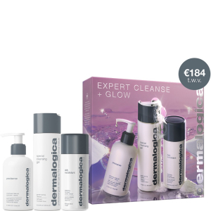 Dermalogica Expert Cleanse & Glow - Special Cleansing Gel 250ml + Precleanse 150ml + Daily Microfoliant 74g