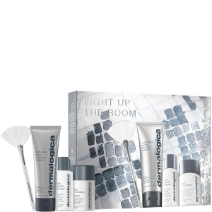 Dermalogica Light Up The Room - Multivitamin Power Recovery Masque 75ml + Daily Glycolic Cleanser 30ml + Daily Microfoliant 13g + Waaierkwast