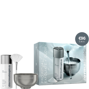 Dermalogica Pro Ritual Exfoliate & Glow - Daily Microfoliant 74g (Full Size) + Mengkom + Waaierborstel