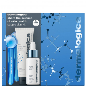 Dermalogica Supple Skin Kit - Skin Smoothing Cream 50ml + Circular Hydration Serum 30ml + Cooling Globe 2x