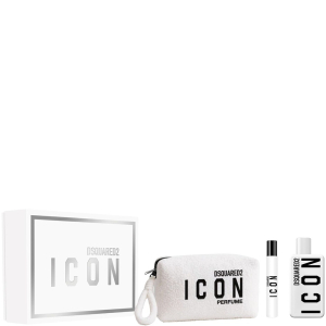 DSquared2 Icon Pour Femme - Eau de Parfum 100ml + Travel Spray 10ml + Pouch