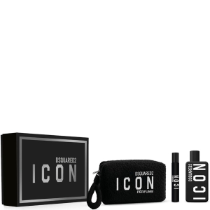 DSquared2 Icon Pour Homme - Eau de Parfum 100ml + Travel Spray 10ml + Toilettas