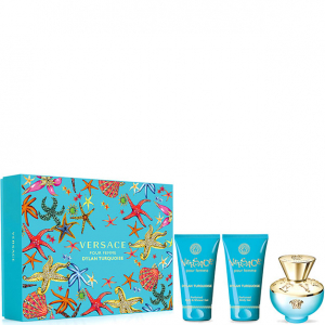 Versace Dylan Turquoise - Eau de Toilette 50ml + Body Gel 50ml + Bath & Shower Gel 50ml