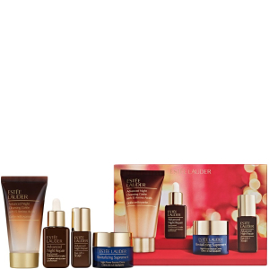 Estée Lauder Advanced Night Repair - Cleansing Gelée 30ml + Synchronized Multi-Recovery Complex Serum 15ml + Eye Lift + Sculpt 5ml + Night Power Bounce Creme 15ml