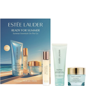 Estée Lauder DayWear - Multi-Protection 24h Moisture Creme SPF15 30ml + Glow Boost Jelly Cleanser 50ml + Bronze Goddess Eau Fraiche Travel Spray 10ml