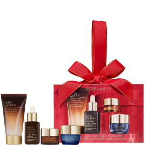 Estée Lauder Advanced Night Repair - Cleansing Gelée 30ml + Synchronized Multi-Recovery Complex Serum 15ml + Eye Supercharged Gel-Crème 5ml + Night Power Bounce Creme 7ml