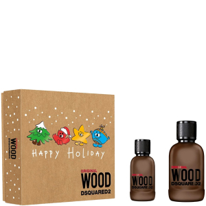 DSquared2 Wood Original Pour Homme - Eau de Parfum 100ml + Eau de Parfum 30ml