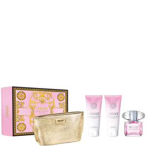 Versace Bright Crystal - Eau de Toilette 90ml + Body Lotion 100ml + Shower Gel 100ml + Gold Trousse