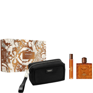 Versace Eros Najim - Parfum 100ml + Parfum Travel Spray 10ml + Black Trousse